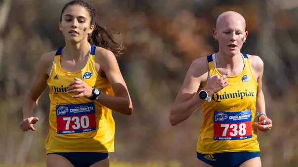 Zoe Merryman and Ashley Carillo Run at the 2025 MAAC Championships