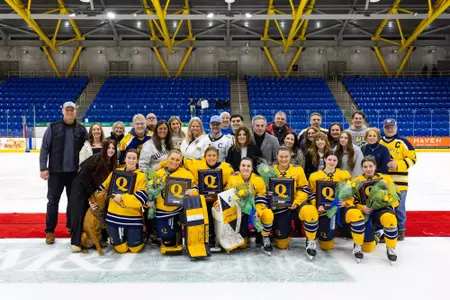 WIH Seniors and Family Post-Game Ceremony (2.13.26 in Hamden, CT)