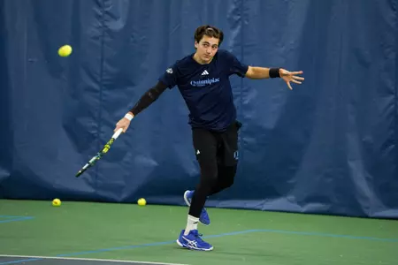 Alessandro Sciacca in Singles Match vs Illinois State (2.20.26 in North Haven, CT)