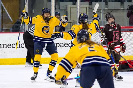 Ella Johnson Celebrating Avery Bairos' Goal (2.27.26 in Hamden, CT)