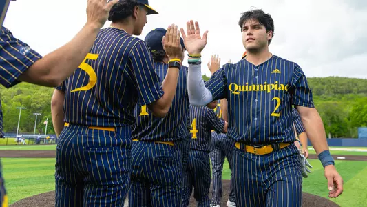 Christian Smith High Fives Teammates