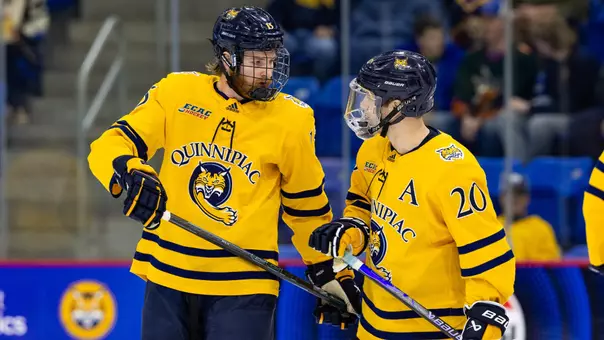 Graham Sward and Mason Marcellus Talk Before Puck Drop (March 14, 2026 in Hamden, Conn.)