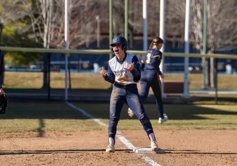 Sofia Vega Hype After Triple Against Merrimack (3.24.26 in Hamden, CT)