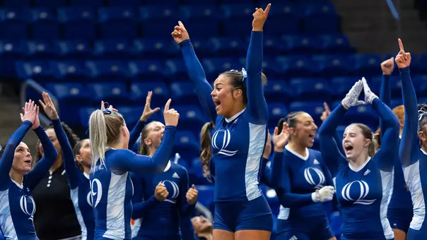 Liberty Zamudio and the Bobcats Celebrate after a Heat Score (March 28, 2026 in Hamden, Conn.)