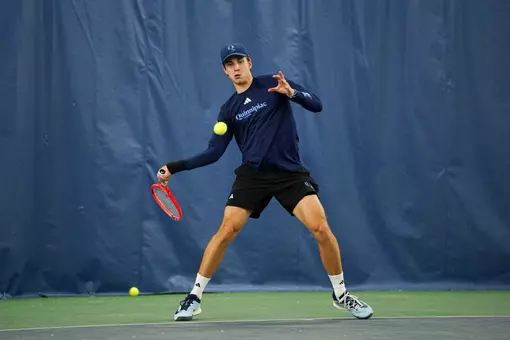 Carlos Braun Simo Playing Singles Against Illinois State (2.20.26 in North Haven, CT)