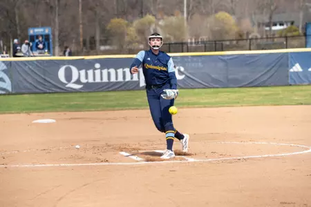 Laney Adie Pitching Against Manhattan (April 3, 2026 in Hamden, Conn.)
