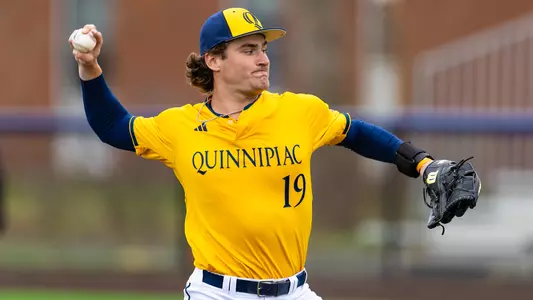 James Pazdera Pitching Against Niagara (April 2nd, 2026 in Hamden, Conn.)