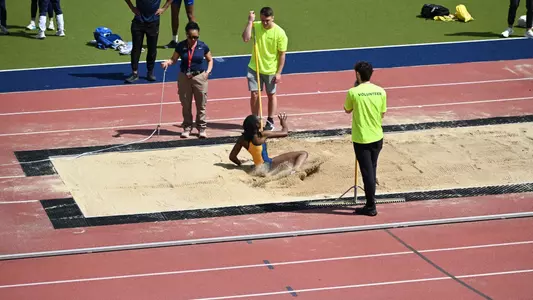 Lauren Fadairo Jumps at UConn
