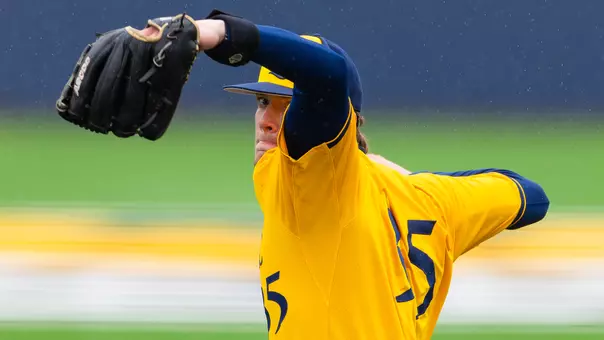 Nick Balcom Pitching Against Niagara (April 2nd, 2026 in Hamden, Conn.)