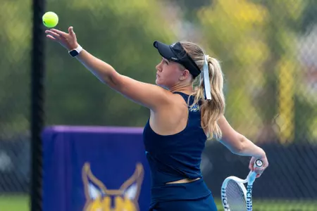 Vera Sekerina Serving vs Marist (September 5, 2025 in Hamden, Conn.)