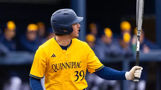 Jack Balcer Takes At-Bat Against Niagara (April 2, 2026 in Hamden, Conn.)