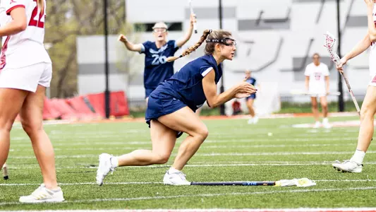 Emma Miller-Ayala Celebrates A Goal Against Sacred Heart (April 18, 2026 in Fairfield, Conn.)