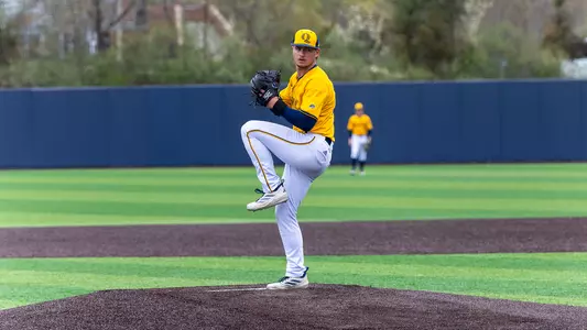 Kevin Rusinak Pitching in Win over CCSU (April 22nd, 2026 in Hamden, Conn)