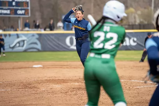 Jasmine Kline Hype After Win Against Manhattan (April 3, 2026 in Hamden, Conn.)