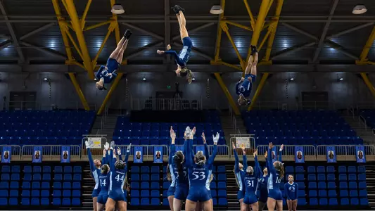 The Tosses Compete During the Acro Team Routine (March 28, 2026 in Hamden, Conn.)