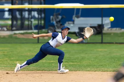 Kinsley Cox Making a Play Against Manhattan (April 4, 2026 in Hamden, Conn.)