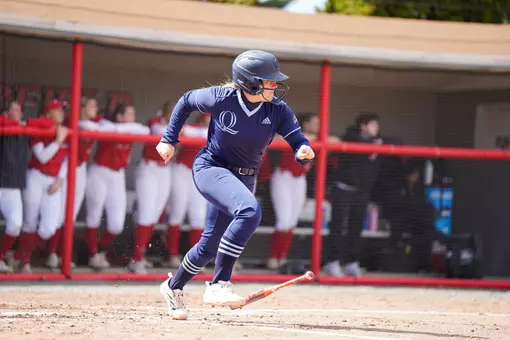 Riley Potter Hitting a Double Against Fairfield (April 7, 2026 in Fairfield, Conn.)