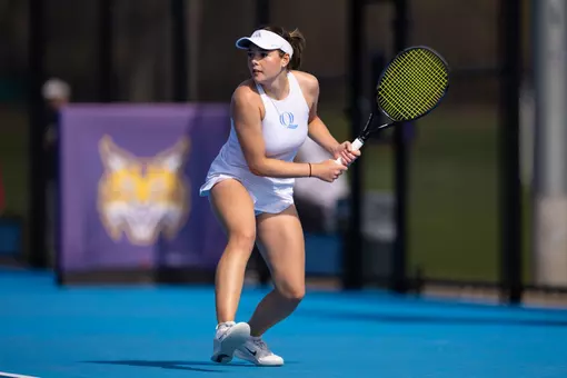 Bella Baker in Singles Match Against Marist (April 3, 2026 in Hamden, Conn.)