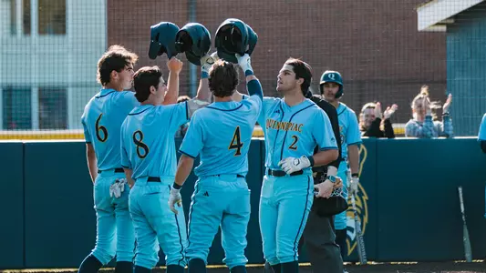 Bobcats Celebrate Christian Smith Homer Against Fairfield (May 1st, 2026 in Hamden, Conn.)