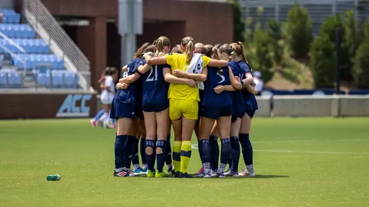 WSOC Pregame Team Huddle at UNC - August 16th, 2026 in Chapel Hill, NC