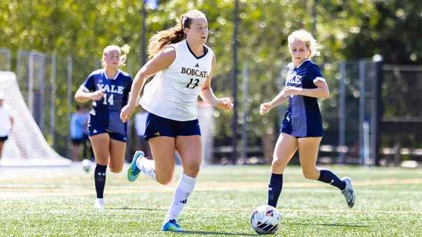 Morgan Cupo Dribbles Past Yale Defenders (Aug. 23, 2026 in Hamden, Conn.)