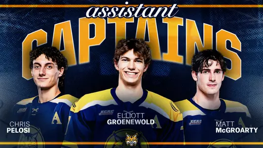 Men's Ice Hockey Assistant Captains Header