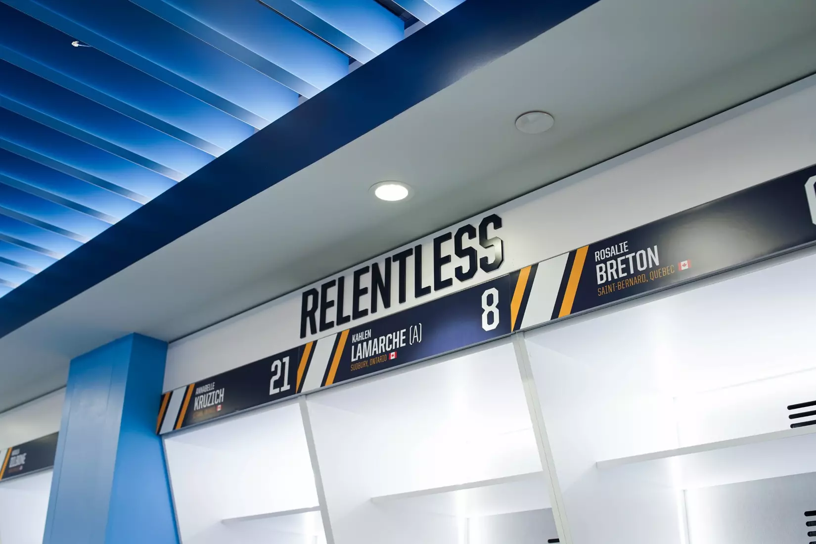 2026 Quinnipiac Women's Ice Hockey Locker Room