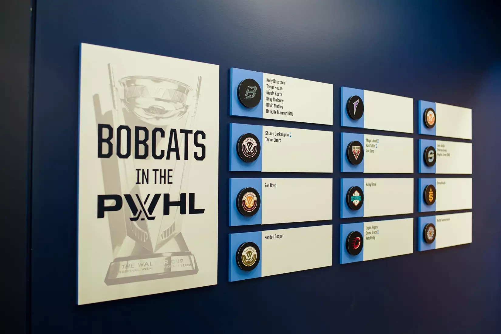 2026 Quinnipiac Women's Ice Hockey Locker Room