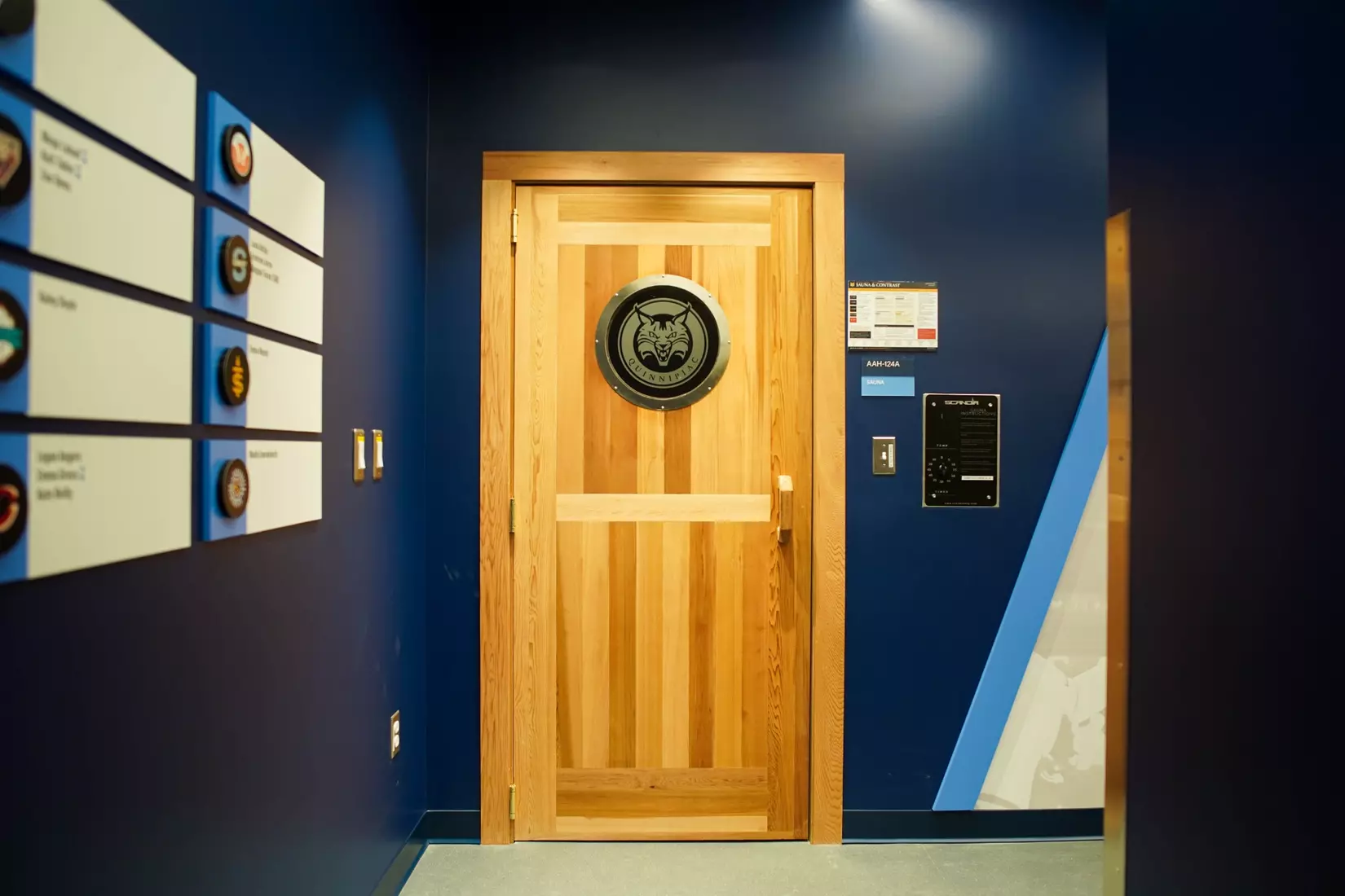 2026 Quinnipiac Women's Ice Hockey Locker Room