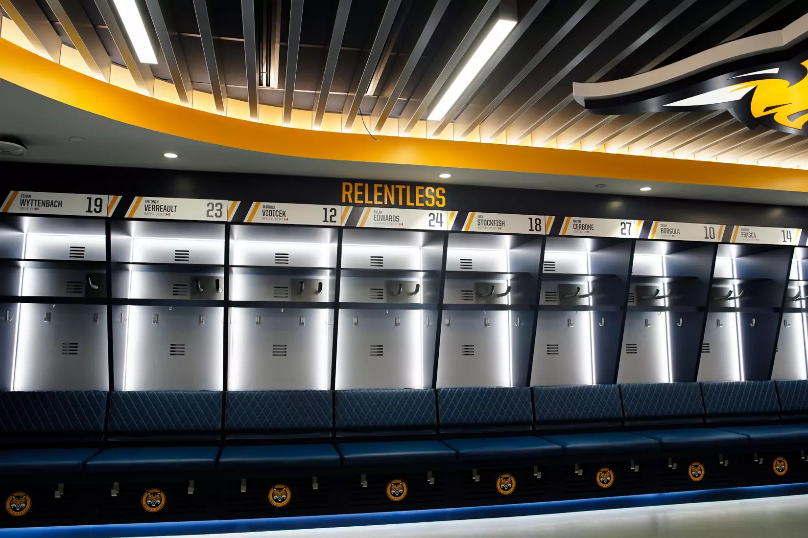 2026 Quinnipiac Men's Ice Hockey Locker Room