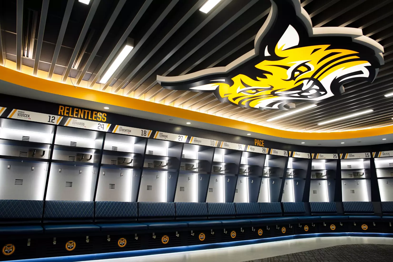 2026 Quinnipiac Men's Ice Hockey Locker Room