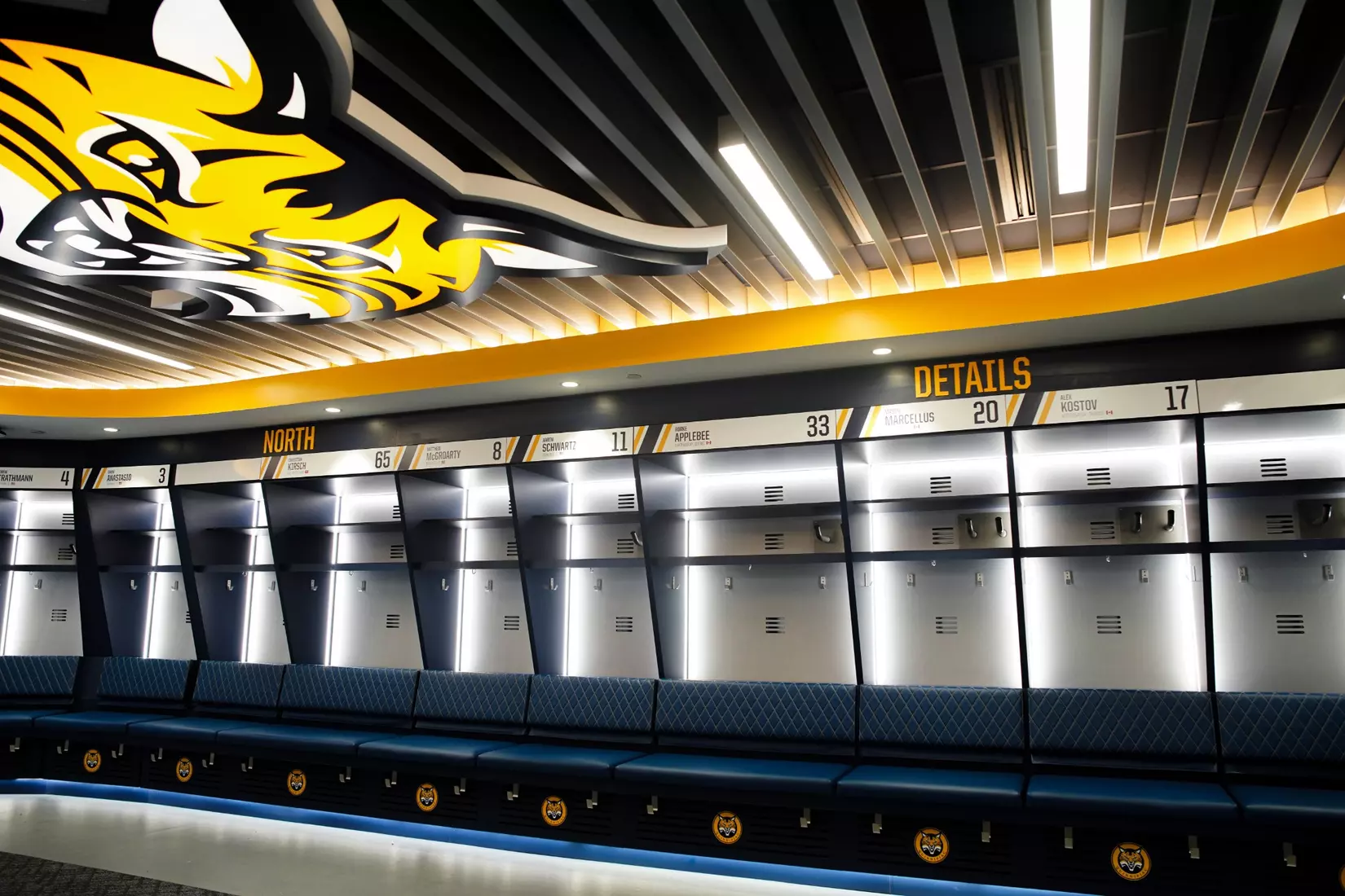 2026 Quinnipiac Men's Ice Hockey Locker Room