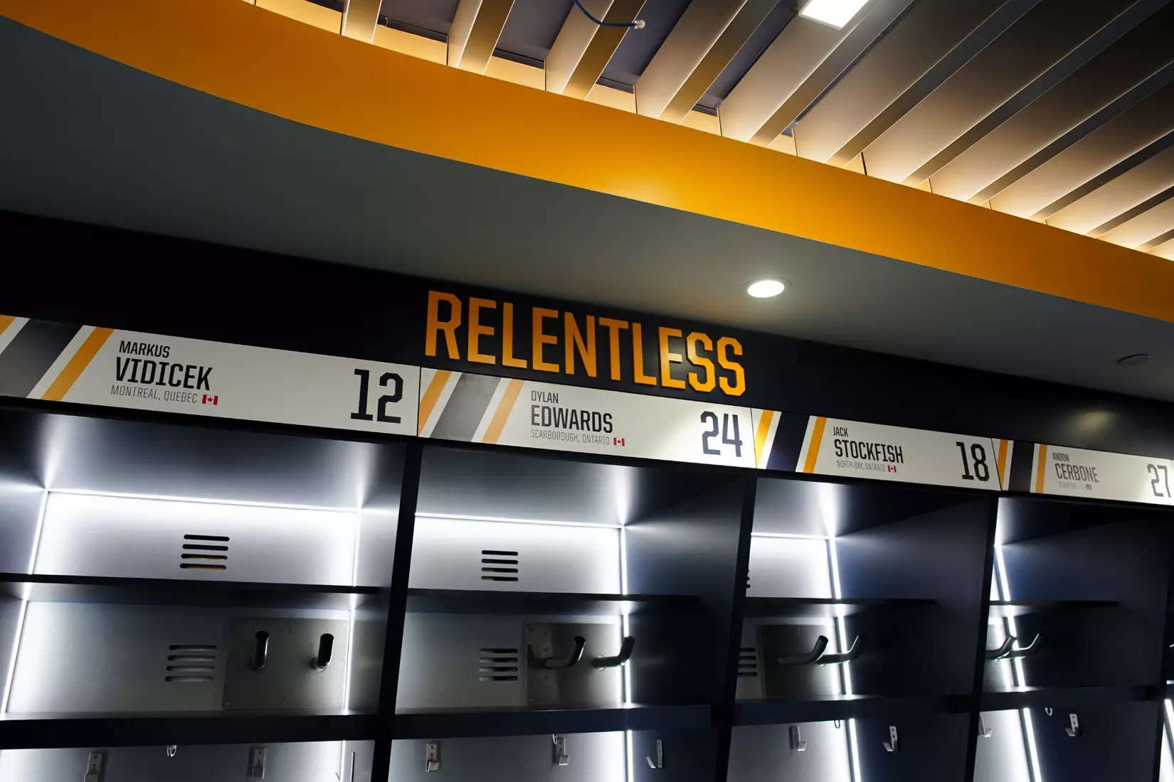 2026 Quinnipiac Men's Ice Hockey Locker Room
