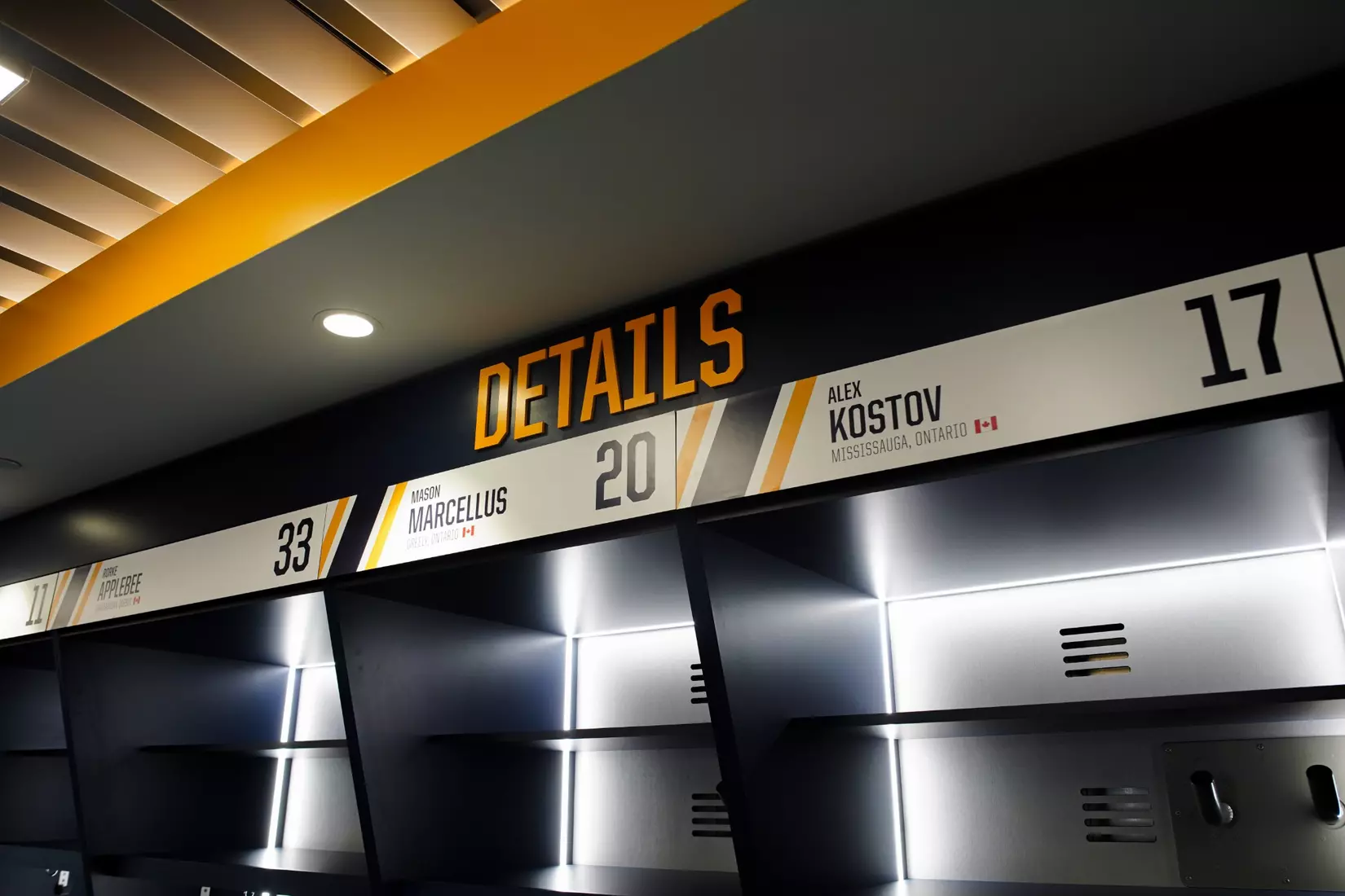 2026 Quinnipiac Men's Ice Hockey Locker Room