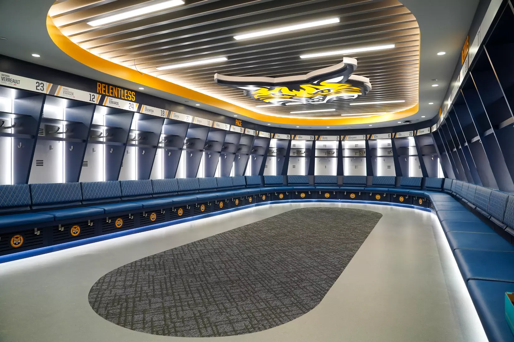 2026 Quinnipiac Men's Ice Hockey Locker Room