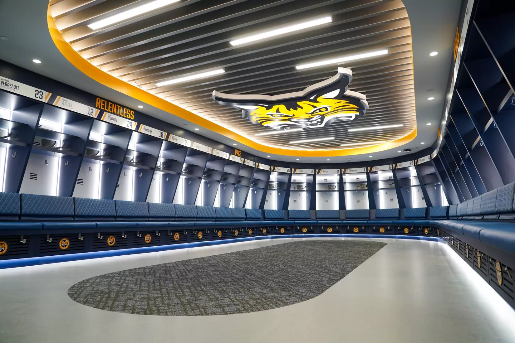 2026 Quinnipiac Men's Ice Hockey Locker Room
