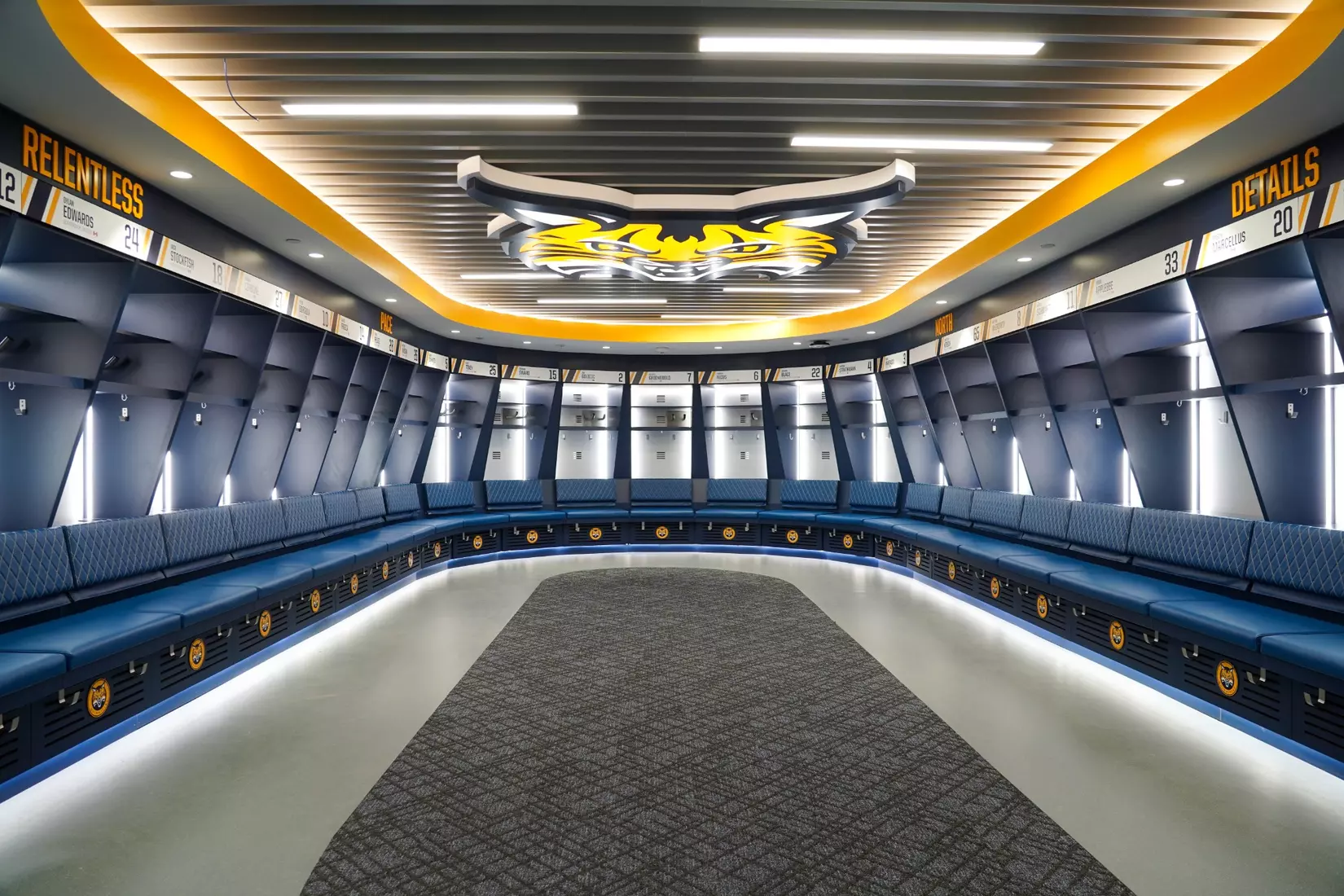 2026 Quinnipiac Men's Ice Hockey Locker Room
