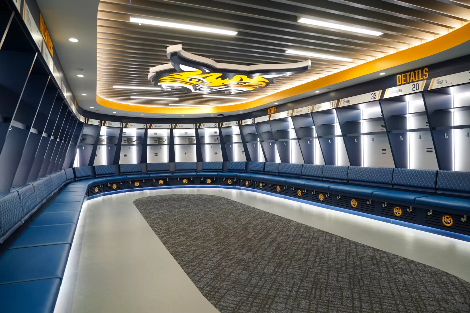 2026 Quinnipiac Men's Ice Hockey Locker Room