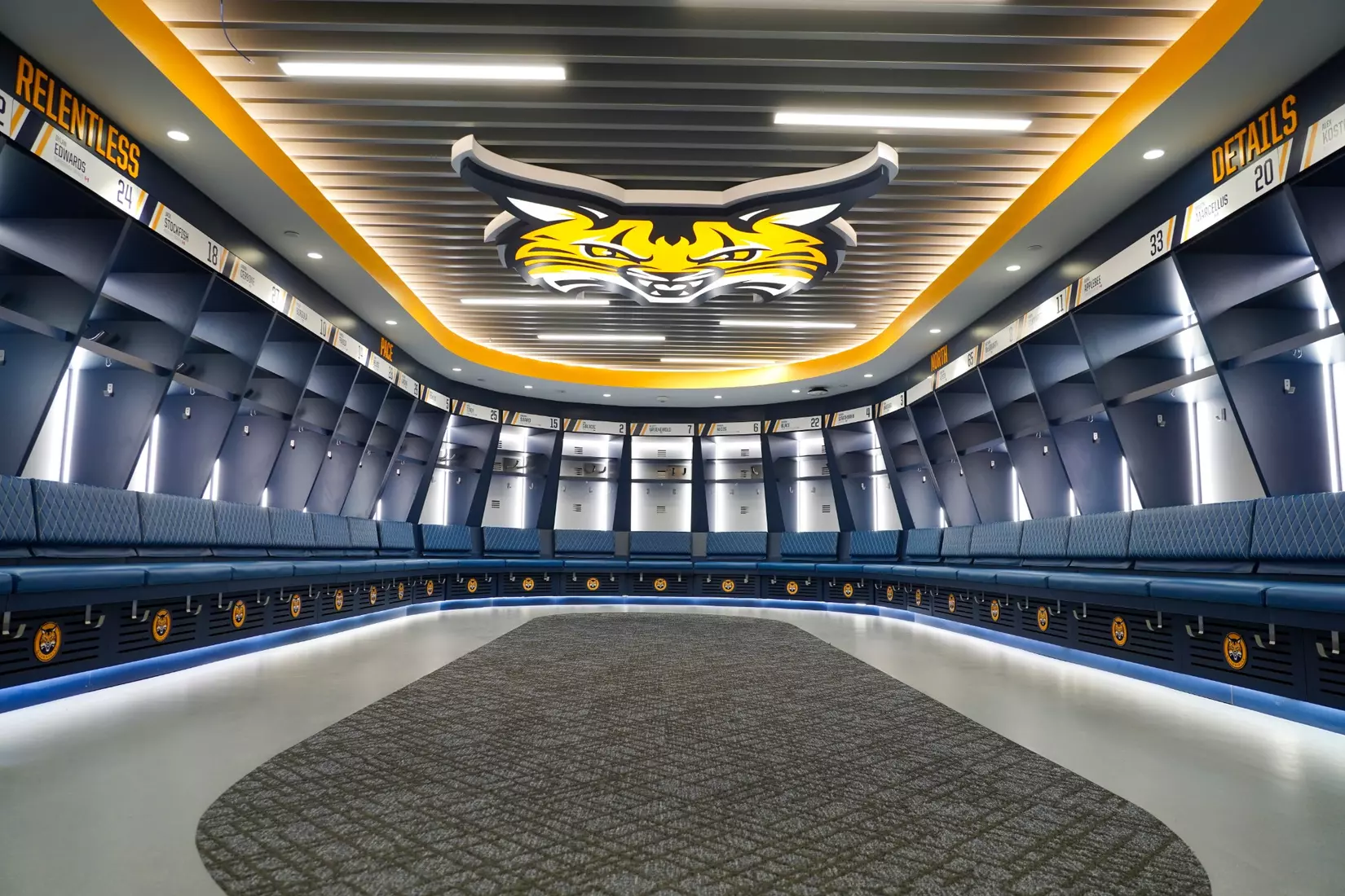 2026 Quinnipiac Men's Ice Hockey Locker Room