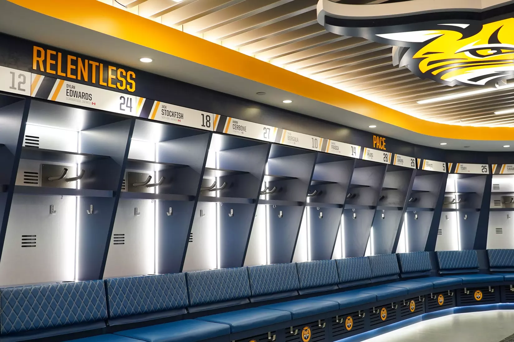 2026 Quinnipiac Men's Ice Hockey Locker Room