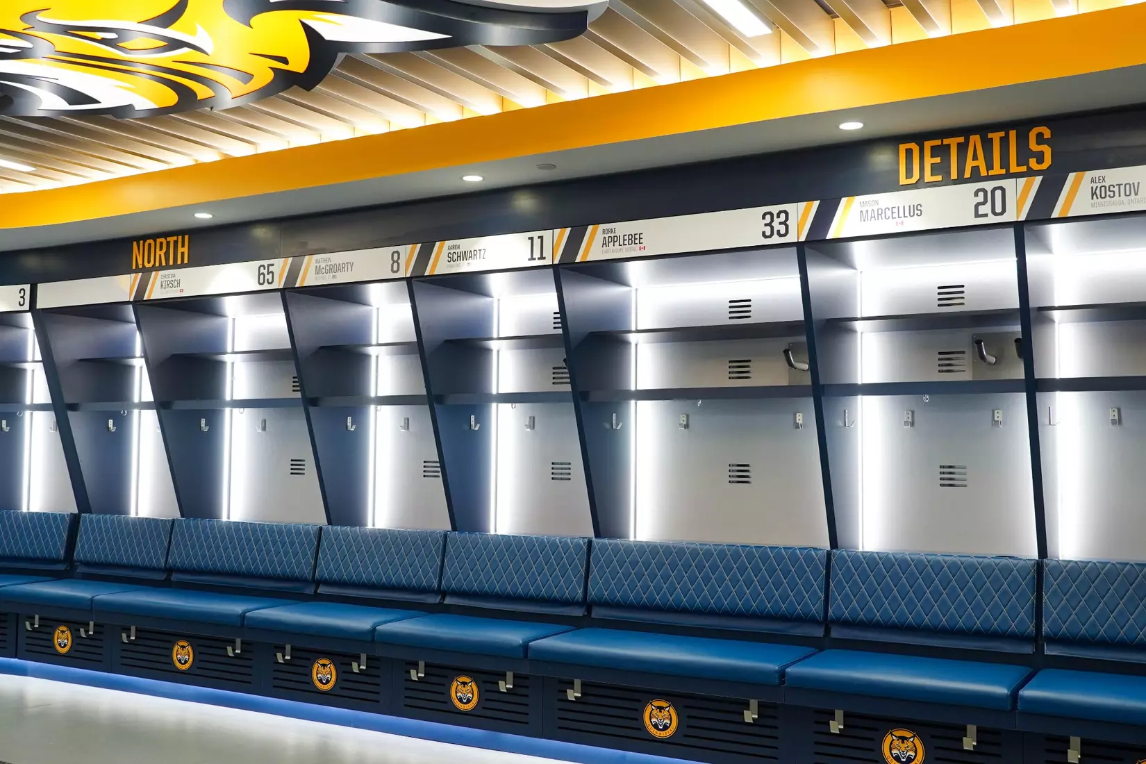 2026 Quinnipiac Men's Ice Hockey Locker Room