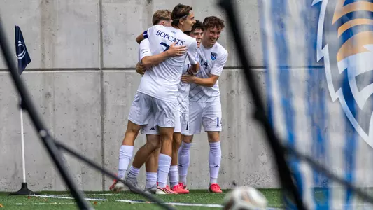 Quinnipiac Celebrates Giovanni Corsetti's Goal Against Stony Brook (Sept. 9, 2026 in Hamden, Conn.)