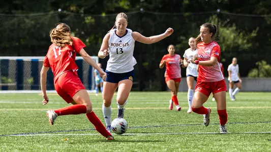 Morgan Cupo Fires Shot in Win Over Marist (Sept. 19, 2026 in Hamden, Conn.)
