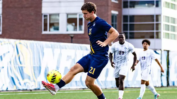 Linus Daeumler Controls the Ball at New Haven (Sept. 2, 2026 in West Haven, Conn.)