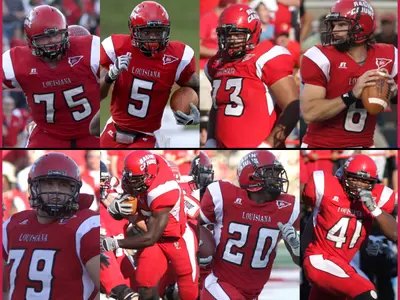 Eight Cajuns Land All-Sun Belt Honors Image