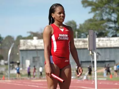 Track Competes in Bayou City Classic Image