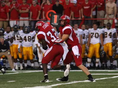 Cajuns Pile Up School Record Image