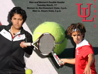 Cajuns Tennis to Host Doubleheader Image