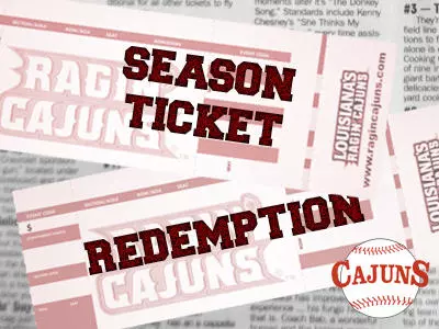 Season Ticket Redemption This Tuesday Image