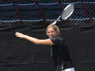Women's Tennis Down Red Wolves, 6-1 Image